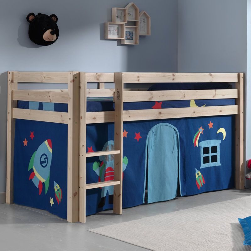 Zoomie Kids Ethridge European Single Mid Sleeper Bed Wayfair.co.uk